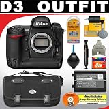 Nikon D3 12.1MP FX Digital SLR Camera (Body Only) + Deluxe Accessory Kit