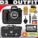 Nikon D3 12.1MP FX Digital SLR Camera (Body Only) + Deluxe Accessory Kit