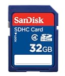 SanDisk 32 GB Class 4 SDHC Flash Memo...