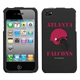 iPhone 4 4S Atlanta Falcons Black Superior Helmet Snap on Hard Cover