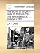 The Works of MR John Glas. in Five Volumes. the Second Edition. ... Volume 2 of 5