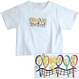 Womens Yellow Racquets Fashion Top