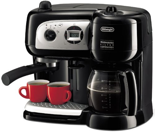  Delonghi Bco 264 Machine à Expresso Combi 1,2L 10 Tasses 15 Bars Minuteur Noir