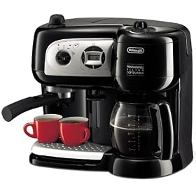 Delonghi - Bco 264 - Machine � Expresso - Combi 1,2L - 10 Tasses - 15 Bars - Minuteur - Noir