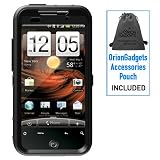 OtterBox Defender Case for HTC Droid Incredible (Black) (Includes OrionGadgets Accessory Pouch)