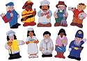 Careers Finger Puppets