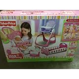 Fisher Price Little Mommy Baby so New Pink Butterfly 6-in-1 Nursery