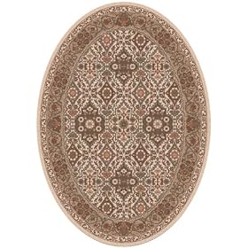 Stainmaster® Sandakan Rug - Alabaster (78"x109" Oval) by Stainmaster