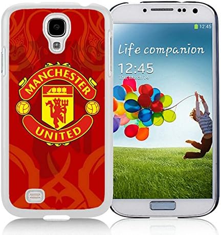 S4 I9500 Case,Manchester United 6 White Samsung Galaxy S4 Phone Case,Unique Style