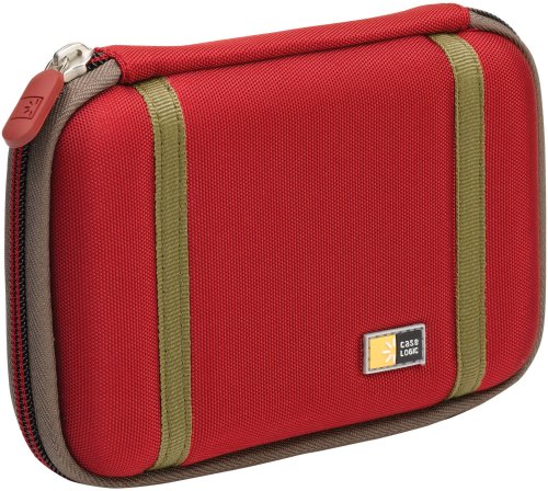 Case Logic PHDC-1 Small EVA External Hard Drive Case (Red)