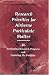 Book Research Priorities for Airborne Particulate Matter: II. Evaluating Research Progress and Updating the Portfolio (Research Priorities for Airborne Par