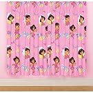 Girls Dora the Explorer Ready Made Curtains Set