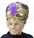 Turban with Bead Trim