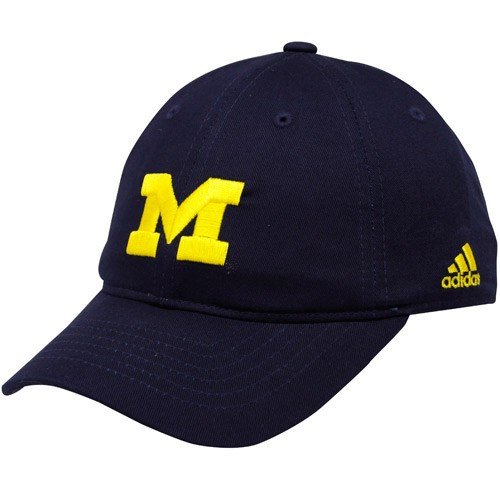 Michigan Wolverines Adidas Youth Slouch Hat