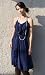 Ruffle Dress Navy