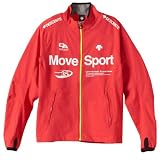 (デサント)DESCENTE Airy Transfer Training Jacket DAT1207 CRED クラシックレッド L