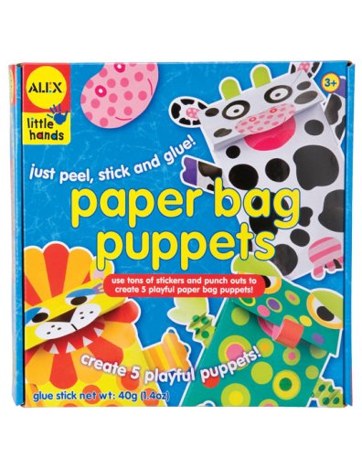 Alex Toys Little Hands, Paper Bag Puppets