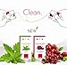 RADIUS Travel Vegan Dental Floss SACHET SINGLE Cranberry Vegan, 20 Count