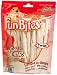 FunBites Twists, Beefhide Chews for Dogs, 7.28-Ounce Packages (Pack of 4)