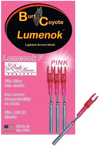 Lumenok F Nock (3-Pack), Pink