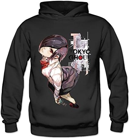 Shaningway Women's Juuzou Suzuya Tokyo Ghoul Hoodies Black
