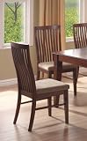 Powell Fairfax Dark Cherry Dining Side Chair, 2-Piece in 1-Carton