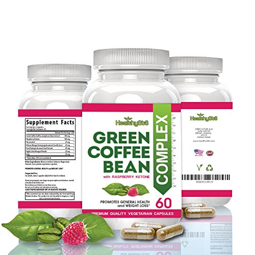 Pure Green Coffee Bean Extract with Raspberry Ketones Pure Best Weight Loss Supplement Natural Fat Burner No Side Effects Appetite Suppressant That Works Healthy Veggie Formula 60 Caps Pure Green Coffee Bean Extract with Raspberry Ketones Pure Best Weight Loss Supplement Natural Fat Burner No Side Effects Appetite Suppressant That Works Healthy Veggie Formula 60 Caps