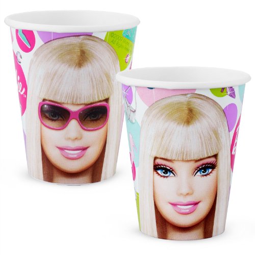 Barbie All Doll'd Up 9 oz. Paper Cups (8 count) Child