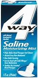 4 Way Saline Moisturizing Mist, Natural Eucalyptol & Menthol, 1-Ounce Spray Bottles (Pack of 6) 4 Way Saline Moisturizing Mist, Natural Eucalyptol & Menthol, 1-Ounce Spray Bottles (Pack of 6)
