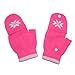 CTM® Girls Stretch Convertible Fingerless Winter Mittens / Gloves
