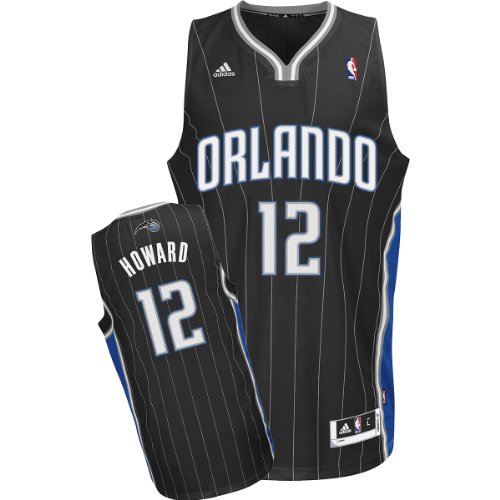 NBA Youth Orlando Magic Dwight Howard Swingman Alternate Jersey - R28E3Mmd (Black, X-Large)
