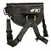 The RC Sport kid's ultimate training harness provides a great way to get beginning skiers up and boarding with maximum confidence and control. The Ultimate adds more comfort, ease of use and convenience to the regular ski harness. The Ultimate Ski Harness features a padded waist strap and handle for picking the little ones up when they fall. Whether you are taking your child up on the mountain for the first time or introducing them to more challenging terrain, you'll be able to give them the freedom and security to experiment and explore without you being in the way. A long strap connects you to your skiing prodigy to guide and reassure over groomers, powder, and bumps. (Not recommended for glade runs!) NOTE: Actual color is black (not red as in photo). 
Material: Black nylon.

Features adjustable straps which hook onto a 16 foot nylon line giving controlled freedom. Comes with directions and also toe piece to hold them together (optional). Includes mesh velcro closure carry bag.

NOTE: When not in use, the harness should be removed from the child. It is very compact so when traveling up the ski lift, it conveniently fits in the parent's pocket! Safety first!

Warranty: 1 year.