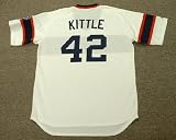 RON KITTLE Chicago White Sox 1985 Majestic Cooperstown Throwback Home Baseball Jersey