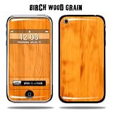 Protective Vinyl Skin Decal Sticker for Apple iPhone 3G/3GS 8GB 16GB 32GB - Birch Wood Grain