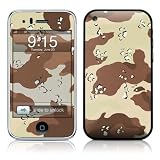 Desert Camo Design Protector Skin Decal Sticker for Apple 3G iPhone / iPhone 3GS 3G S