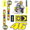 Valentino Rossi bike sticker set large