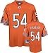 Brian Urlacher Orange Reebok NFL Premier Chicago Bears Jersey - X-Large