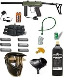 New Spyder E-MR1 Olive Paintball Marker Gun MEGA Set