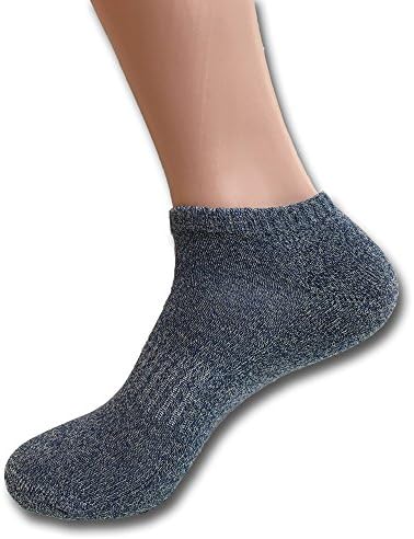 Hlike Men's Athletic Terry Socks