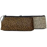 Chinese Laundry Leopard Print Zippered Clutch