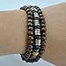 November's Chopin (TM Tribal Art Metal Tube Wood Beads Adjustable Fashion Multi Wrap Bracelet Necklace