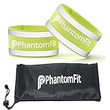 Phantom Fit Reflective Ankle Bands - Lifetime Guarantee - Best Reflective Running and Working Gear Around