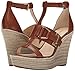 Nine West Women's Jellia Leather Wedge Sandal