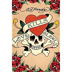 1art1 39862 Ed Hardy - Liebe T�tet Langsam Poster (91 x 61 cm)