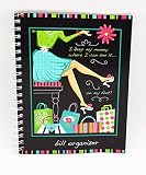 Monthly Bill Paying Organizer Budget Book with Pockets - Cool Girl Shopping