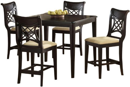 Glenmary Cherry 5 Piece Counter Height Dining Set