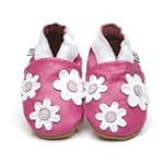 Cherry - Chaussons B�b� en cuir doux...
