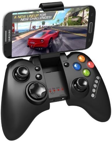 Egomall Wireless Bluetooth Game Controller Classic Gamepad Joystick Supports Android 3.2 &amp; IOS 4.3 Above System / PC Games / Android TV