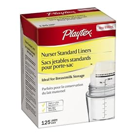 Playtex 8oz Pre-Sterilised Soft Bottle Liners - 125ct