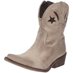 bottes beige pas cher Les Petites Parisiennes  Mexico Bottine